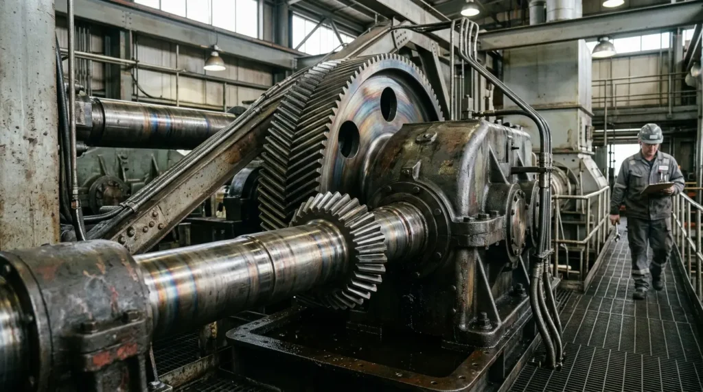 Aço Cementado: Guia Completo para Engenheiros e Compradores Industriais em 2026 2 Engrenagens e eixos aco industrial 202605051627